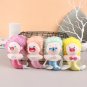 Cute Mermaid Plush Toy Cartoon Pendant Soft Stuffed Doll Keychain Backpack Car