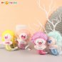 Cute Mermaid Plush Toy Cartoon Pendant Soft Stuffed Doll Keychain Backpack Car