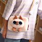 Original Lovely Siamese Cat Plush Backpack Big Eyes Kit Crossboy Bag Cute Animal