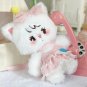 Lovely Mikko Plush Doll Cute Cat Stuffed Animal Kawaii Dress Up Toy Soft Fuzzy Sleep Pillow