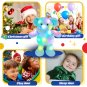 Cute Kawaii Elephant LED Light Musical Stuffed Animals Toy Birthday Gift Cotton Glowing Plush Toys