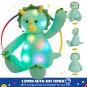 45cm Green Dinosaur LED Light Plush Toys Luminous Glowing Cute Cotton Stuffed Animals