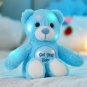 35cm Recordable Luminous Cotton Plush Toys with LED Light Musical Pink Bear Doll