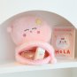 Kirby Cute Plush Shading Eye Mask Kawaii Pen Bag Soft Fashionable Makeup Bag
