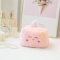 Kirby Cute Plush Shading Eye Mask Kawaii Pen Bag Soft Fashionable Makeup Bag