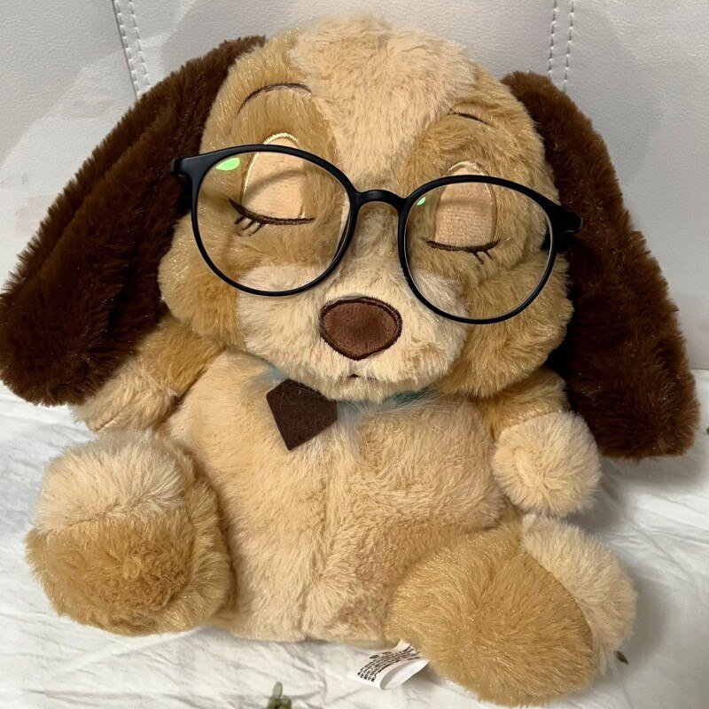 30cm Kawaii Disney Can't Wake Up Dog Anime Plush Toy Collection Decoration Plushine Soft