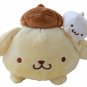 Sanrio Kawaii Cartoon Pompompurin Cute Plush Doll Car Tissue Box Plush Pillow