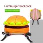 The New Personalized Backpack Korean Version Large Capacity Multi-Layer Hamburger Bag