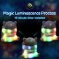 Mini Glowing Musical Doll Hamster LED Light-up Plush Toys KIds Birthday Gift Soft Cute