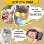 Mini Glowing Musical Doll Hamster LED Light-up Plush Toys KIds Birthday Gift Soft Cute