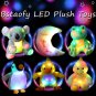 Mini Glowing Musical Doll Hamster LED Light-up Plush Toys KIds Birthday Gift Soft Cute