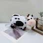 Cute Cow Plush Bag Backpack Toy Lovely Zero Wallet Crossbody Bag For Girls Kids Birthday Gifts