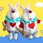 Disney Alice In Wonderland The White Rabbit Plush Toy Stuffed Dolls 35cm High Quality