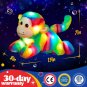 Rainbow Monkey Plush Toys for Girls Bed Musical Cotton Cute Monkey Stuffed Animals Toy
