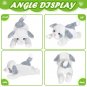 Musical Dog Plush Toys Throw Pillows Cute Doll Birthday Gifts Soft Stuffed Animals Kids