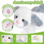 Musical Dog Plush Toys Throw Pillows Cute Doll Birthday Gifts Soft Stuffed Animals Kids