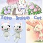 30cm Kawaii Toro Inoue Cat Plush Toy Soft Anime Cartoon Animal Doll Room Decorations