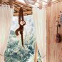2Pcs Monkey Toy Hanging Monkey Stuffed Animal Long Armed Monkey Party Decors