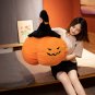 Halloween Pumpkin Plush Doll Horror Wizard Hat Pumpkin Plush Pillow Soft Stuffed Toys Kids