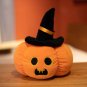 Halloween Pumpkin Plush Doll Horror Wizard Hat Pumpkin Plush Pillow Soft Stuffed Toys Kids