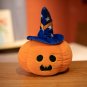 Halloween Pumpkin Plush Doll Horror Wizard Hat Pumpkin Plush Pillow Soft Stuffed Toys Kids