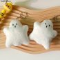 1PC 8/10m Creative Halloween Pumpkin Ghost Key Chain Cute Soft Plush Doll Keyring Bag Car