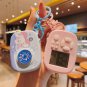 Sanrio Kuromi Cinnamoroll Key Chain Cute Cartoon Luminescent Camera Game Console Mini