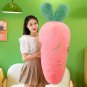 50CM Radish Stuffed Plush Toy Cute Sleeping Pillow Carrots Fruits And Vegetables Long Doll