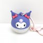 Kawaii Sanrio Kuromi Cinnamoroll Key Chain Cartoon Cute Anime LED Light-emitting Bag
