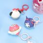 Kawaii Sanrio Kuromi Cinnamoroll Key Chain Cartoon Cute Anime LED Light-emitting Bag