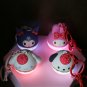 Kawaii Sanrio Kuromi Cinnamoroll Key Chain Cartoon Cute Anime LED Light-emitting Bag