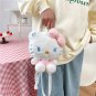 Sanrio Hello Kitty Backpack Kawaii Sanrios Messenger Bag Women Stuffed Toys Girls Backpacks