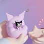 Sanrio Kuromi Small Night Light Cartoon Cute Pat Lights Bedroom Decoration Three-color Ambient