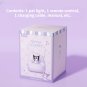 Sanrio Kuromi Small Night Light Cartoon Cute Pat Lights Bedroom Decoration Three-color Ambient