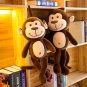 75cm Cute Soft Monkey Pillow Stuffed Plush Toys Office Nap Pillow Home Comfort Cushion Decor