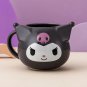 Sanrio Kawaii Hello Kitty Mug Cartoon Gudetama 400ML Ceramic Embossed Water Cup