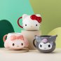 Sanrio Kawaii Hello Kitty Mug Cartoon Gudetama 400ML Ceramic Embossed Water Cup