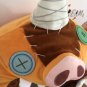 New Legended of Zeldased Sand Seal Hat Plush Toys Cute Soft Stuffed Cartoon Shooting prop Dolls