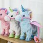 35cm Funny Electric Walking Unicorn Plush Toy Stuffed Animal Toys