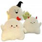 Soft Red Heart Smile Ghost Throw Pillow Plush Toy Stuffed Evil Magic Hat