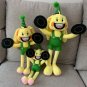 40cm New Bunny Plush Toys Small Gong Doll Toys Animal Rabbit Dolls Soft Comfortable Bedroom