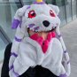 Original Japan Digimon Adventure Kawaii Gabumon Plushie Cap Hat Pinch Plush Hat