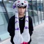 Original Japan Digimon Adventure Kawaii Gabumon Plushie Cap Hat Pinch Plush Hat