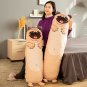 120cm 3D Douple Printing Plush Long Pillow Soft Shar Pei Elephant Pig Crocodile