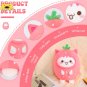 AIXINI 10 Style Strawberry White Cat Squishy Plush Pillow Kawaii Stuffed Panda Pig Animals