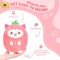 AIXINI 10 Style Strawberry White Cat Squishy Plush Pillow Kawaii Stuffed Panda Pig Animals