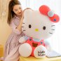 SANRIO Big Size Cute Hello Kitty Plush Kawaii Plushie Doll Fluffy Kt Cat Stuffed Animal