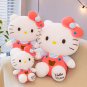 SANRIO Big Size Cute Hello Kitty Plush Kawaii Plushie Doll Fluffy Kt Cat Stuffed Animal