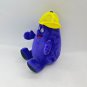 2pc GRIMACE Yellow Hat Plush Toy Soft Stuffed Eggplant Plushie Toy Cute Cartoon Doll Room Decor