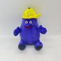 2pc GRIMACE Yellow Hat Plush Toy Soft Stuffed Eggplant Plushie Toy Cute Cartoon Doll Room Decor